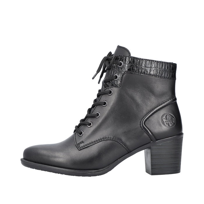 Womens Rieker Ines 40 in Black/Black/Black