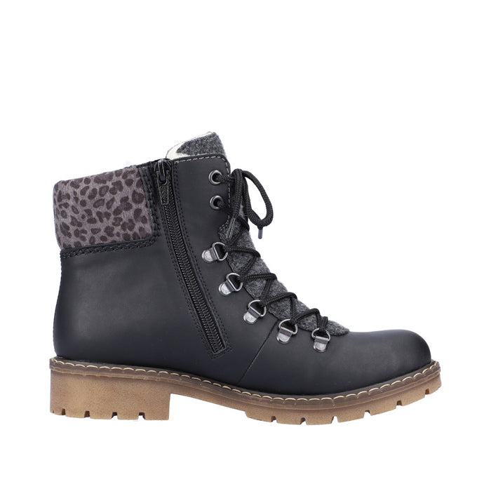 Womens Rieker Sabrina 31 in Black/Anthrazit/Basalt