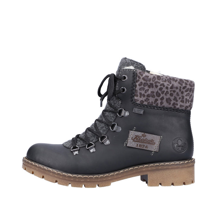 Womens Rieker Sabrina 31 in Black/Anthrazit/Basalt