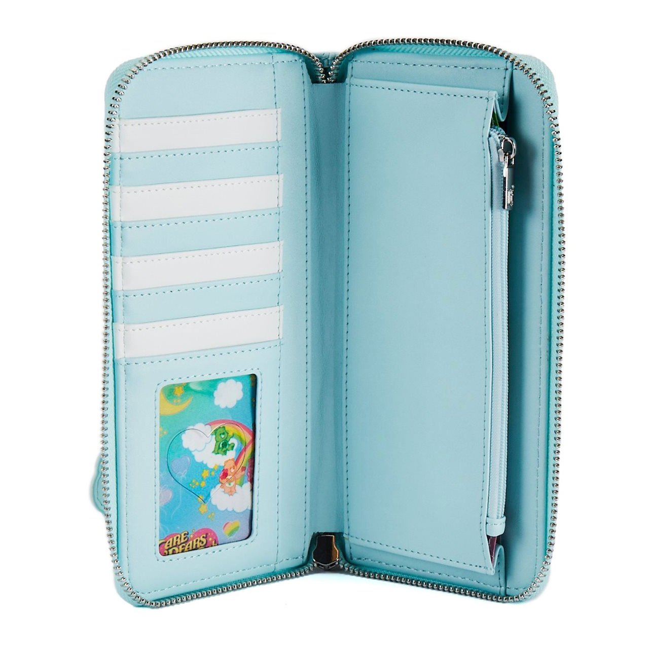 Loungefly Care Bears Care-A-Lot Castle Zip-Around Wallet