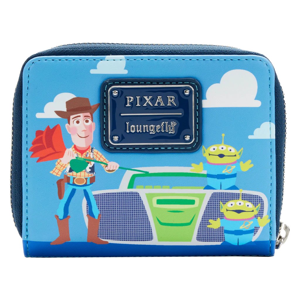 Loungefly Disney Pixar Moment Toy Story Jessie and Buzz Zip-Around Wallet