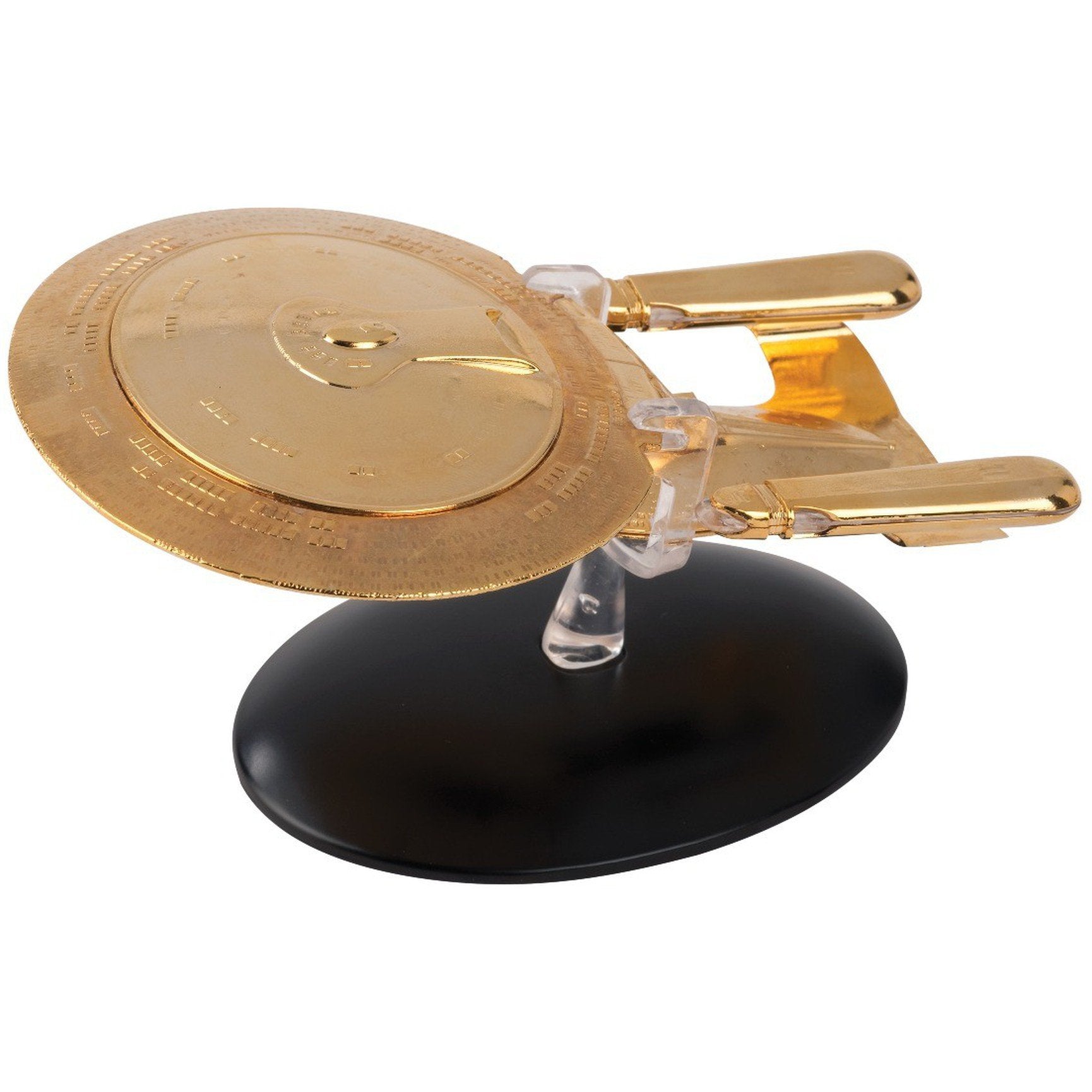 Hero Collector Star Trek The Official Starship Collection - Gold Plated U.S.S. Enterprise NCC-1701-D Special Edition