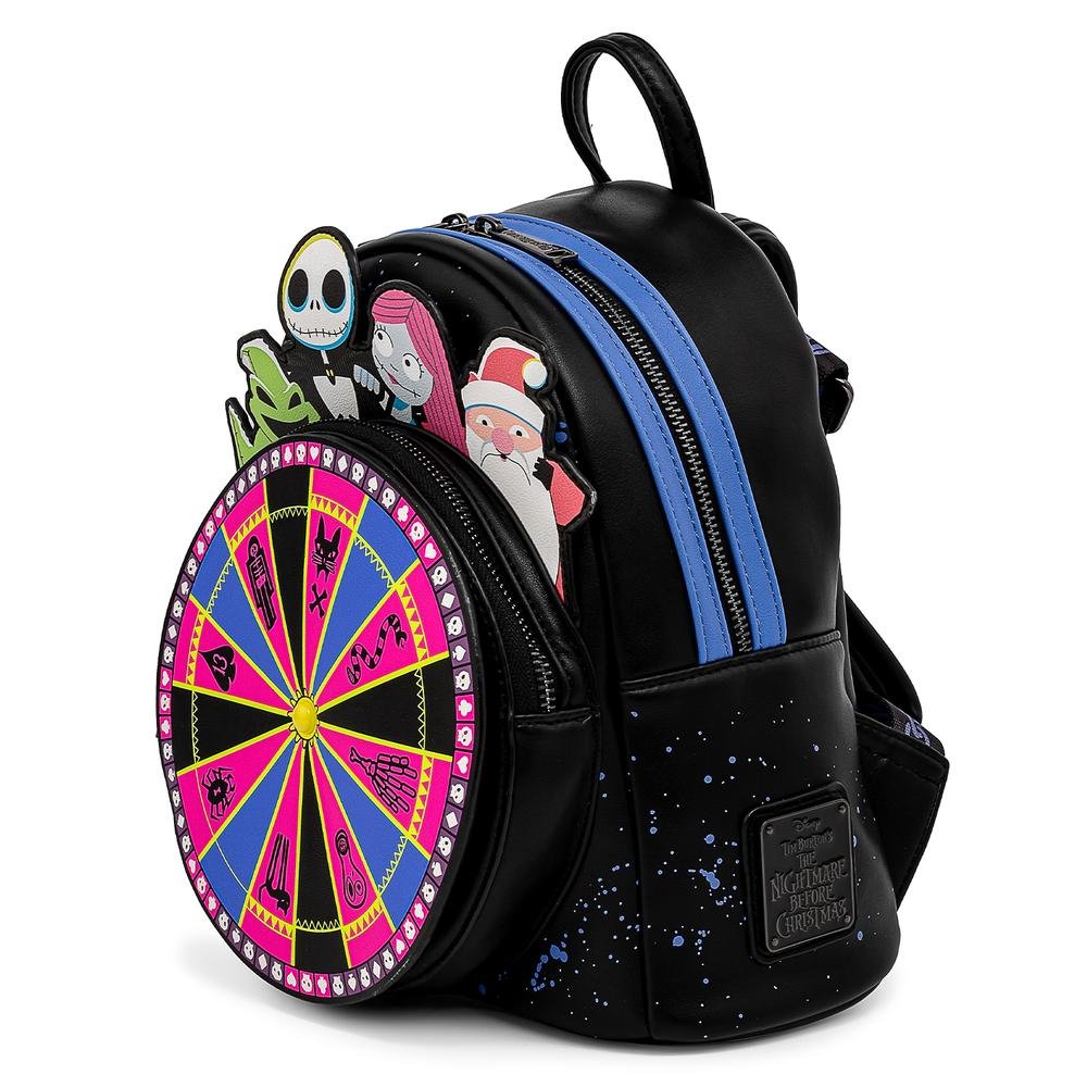 Disney Nightmare Before Christmas Oogie Boogie Wheel Mini Backpack