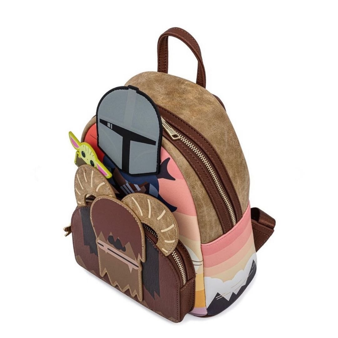 Loungefly Star Wars Mandalorian Bantha Ride Mini Backpack