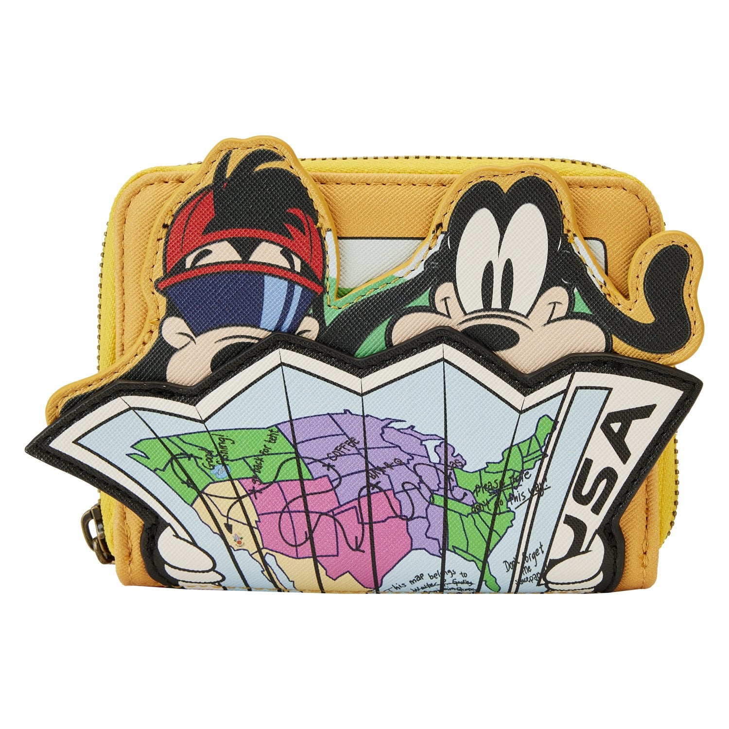 Loungefly Disney Goofy Movie Road Trip Zip-Around Wallet