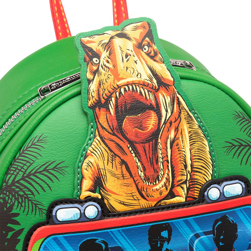 707 Street Exclusive - Loungefly Jurassic Park Light Up T-Rex Escape Mini Backpack