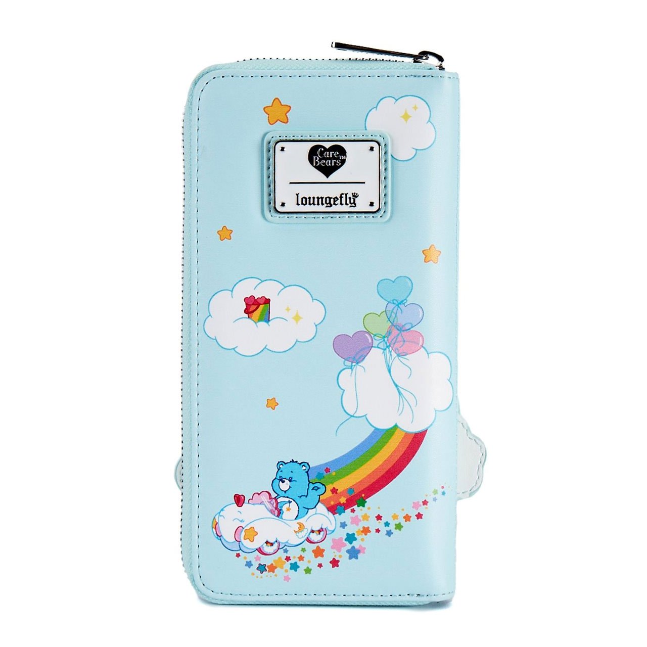 Loungefly Care Bears Care-A-Lot Castle Zip-Around Wallet