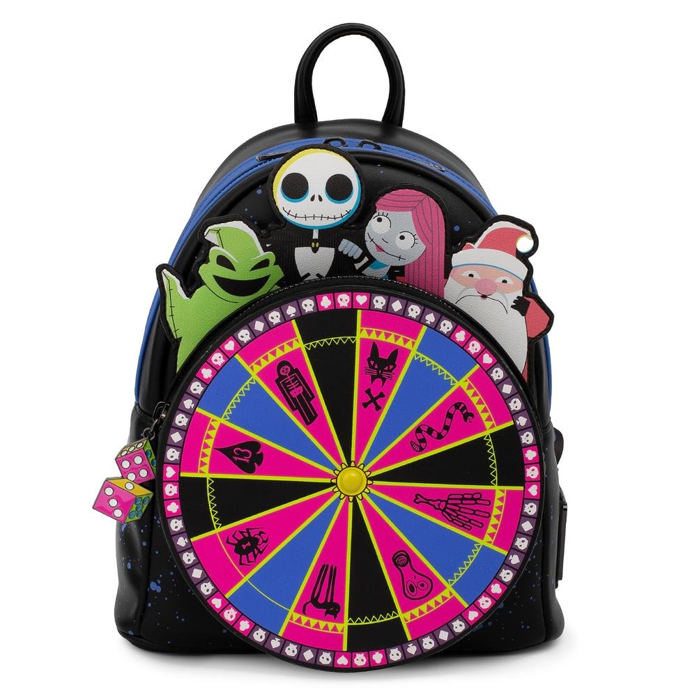 Disney Nightmare Before Christmas Oogie Boogie Wheel Mini Backpack