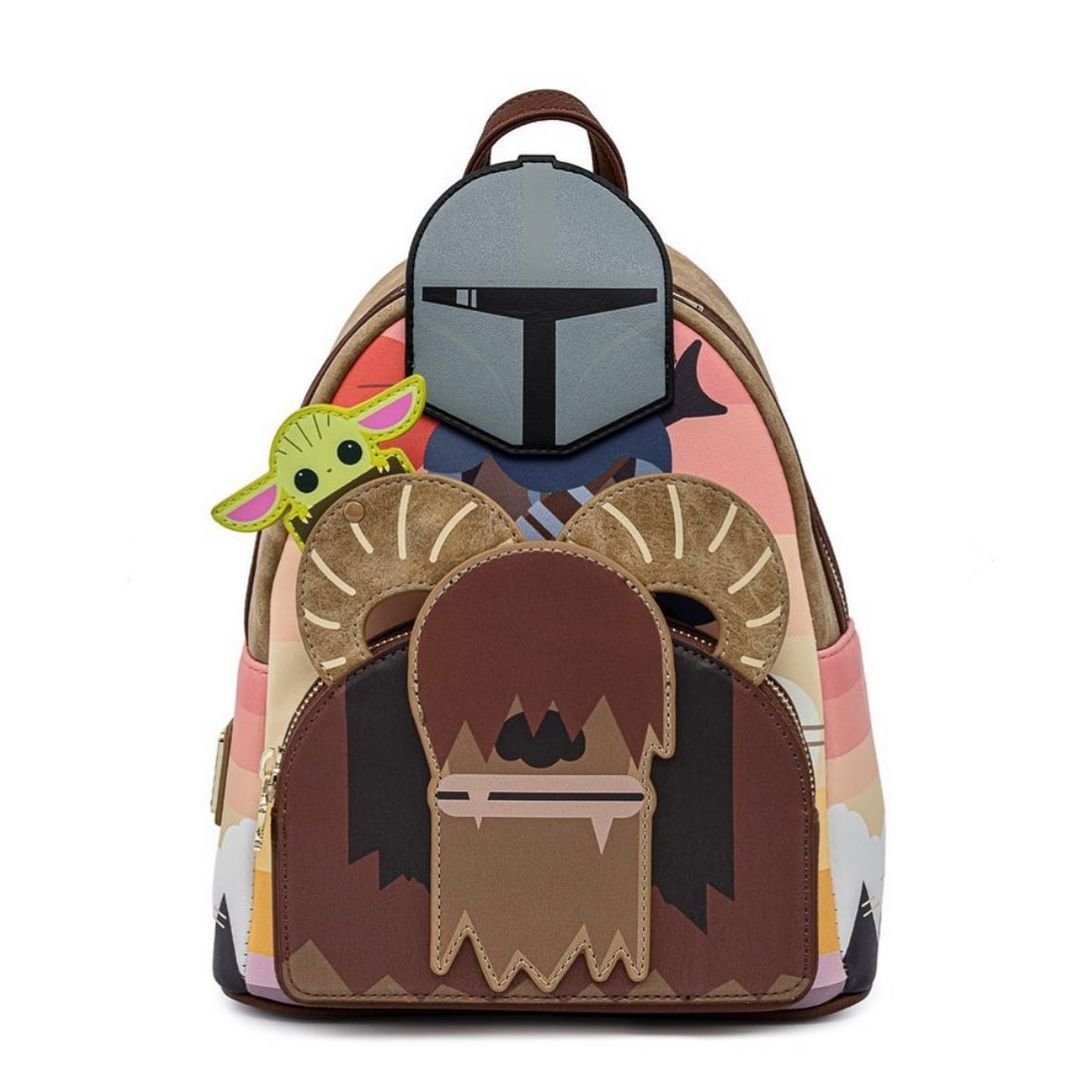 Loungefly Star Wars Mandalorian Bantha Ride Mini Backpack