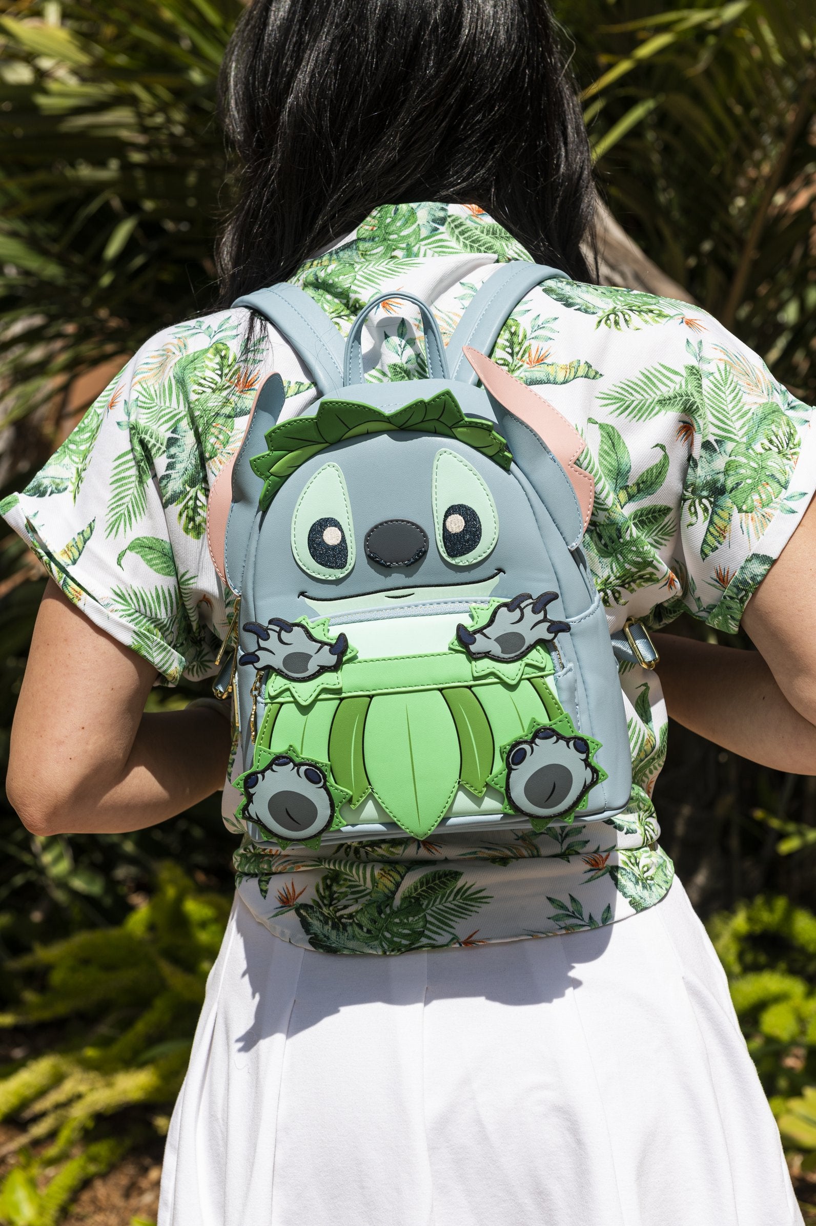 Loungefly Disney Lilo & Stitch Luau Cosplay Mini Backpack