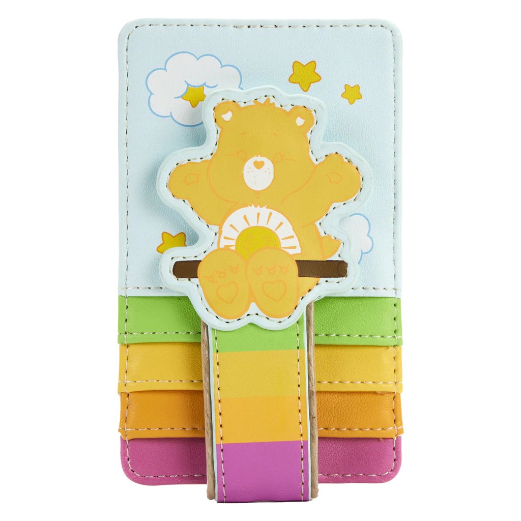 Loungefly Care Bears Rainbow Swing Cardholder