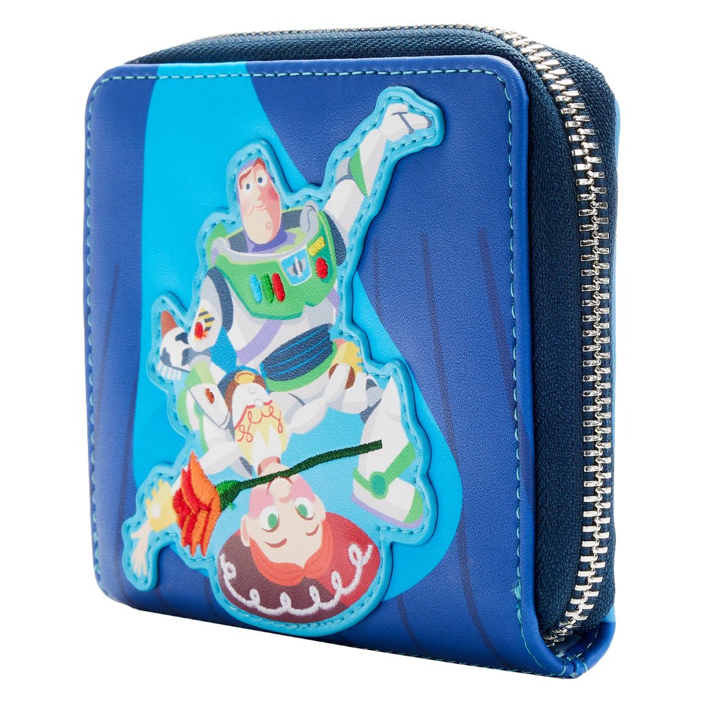 Loungefly Disney Pixar Moment Toy Story Jessie and Buzz Zip-Around Wallet