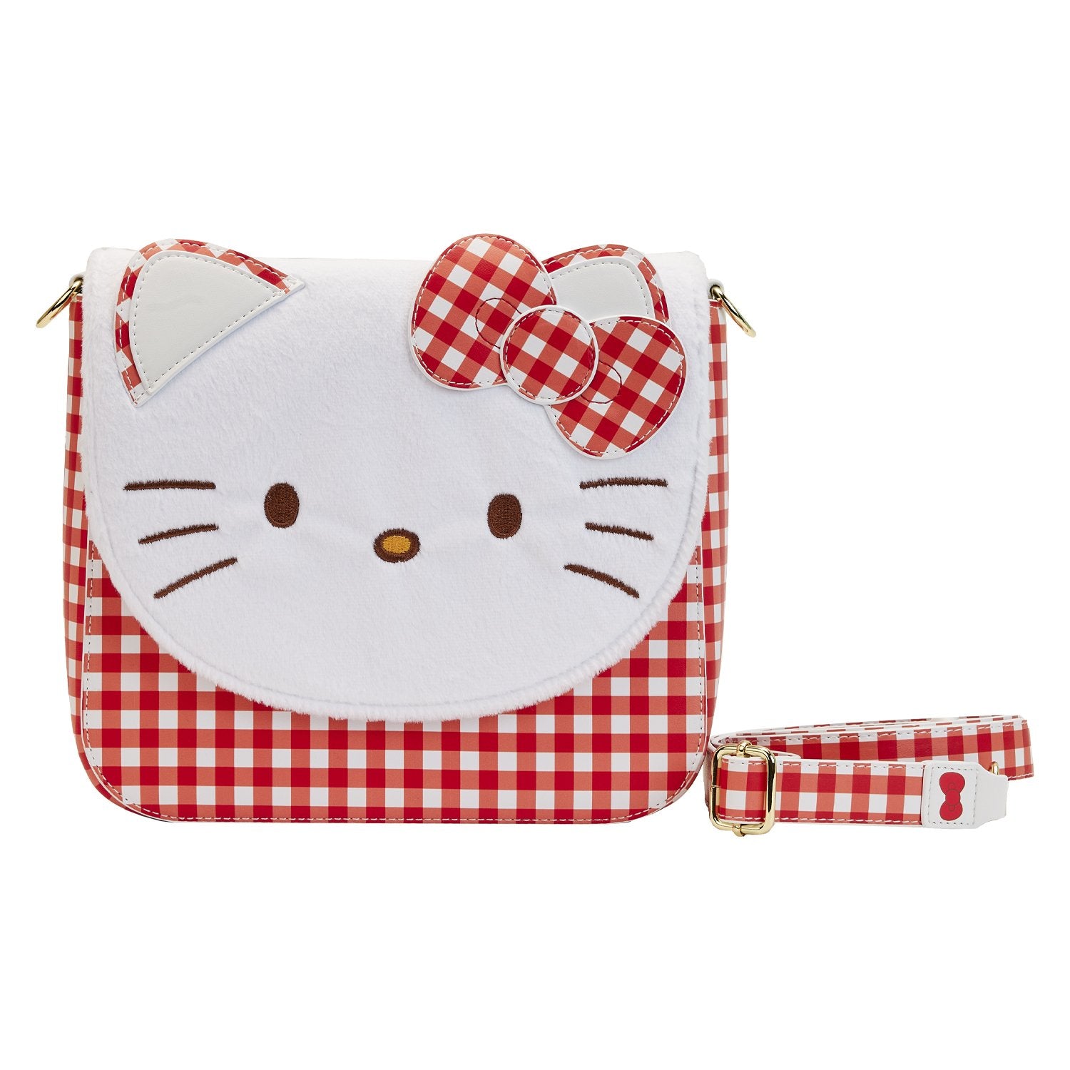 Loungefly Sanrio Hello Kitty Gingham Cosplay Crossbody