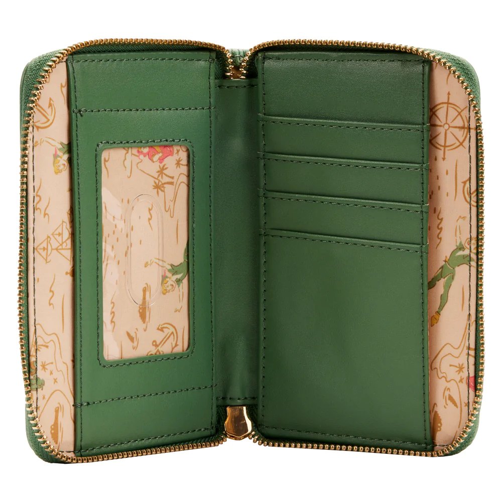 Loungefly Disney Peter Pan Book Series Zip-Around Wallet