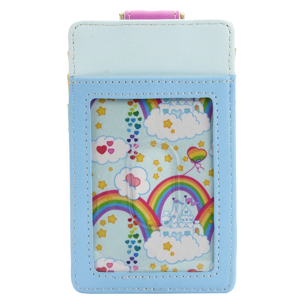 Loungefly Care Bears Rainbow Swing Cardholder