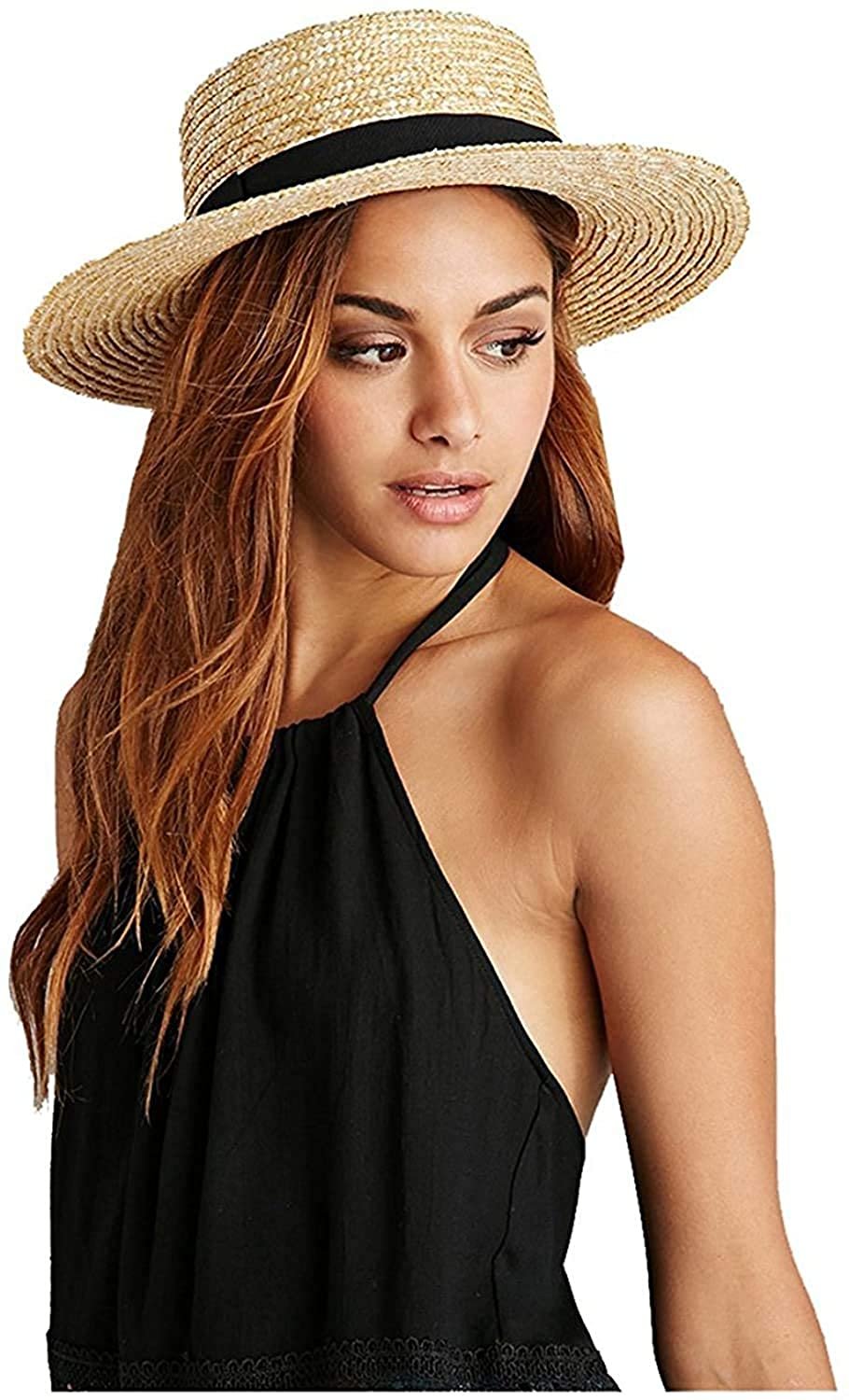 Spencer Straw Boater Hat