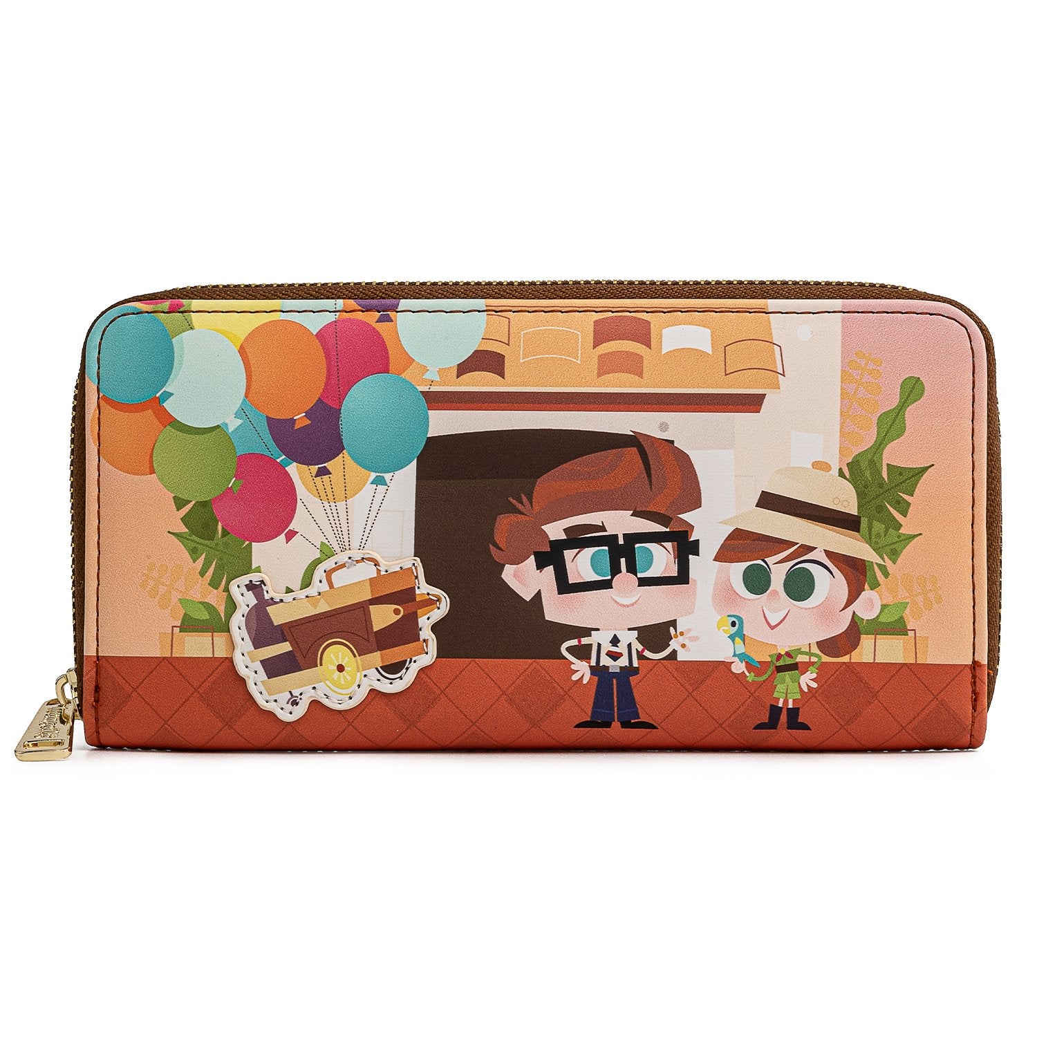 Loungefly Disney Pixar Up Working Buddies Zip-Around Wallet