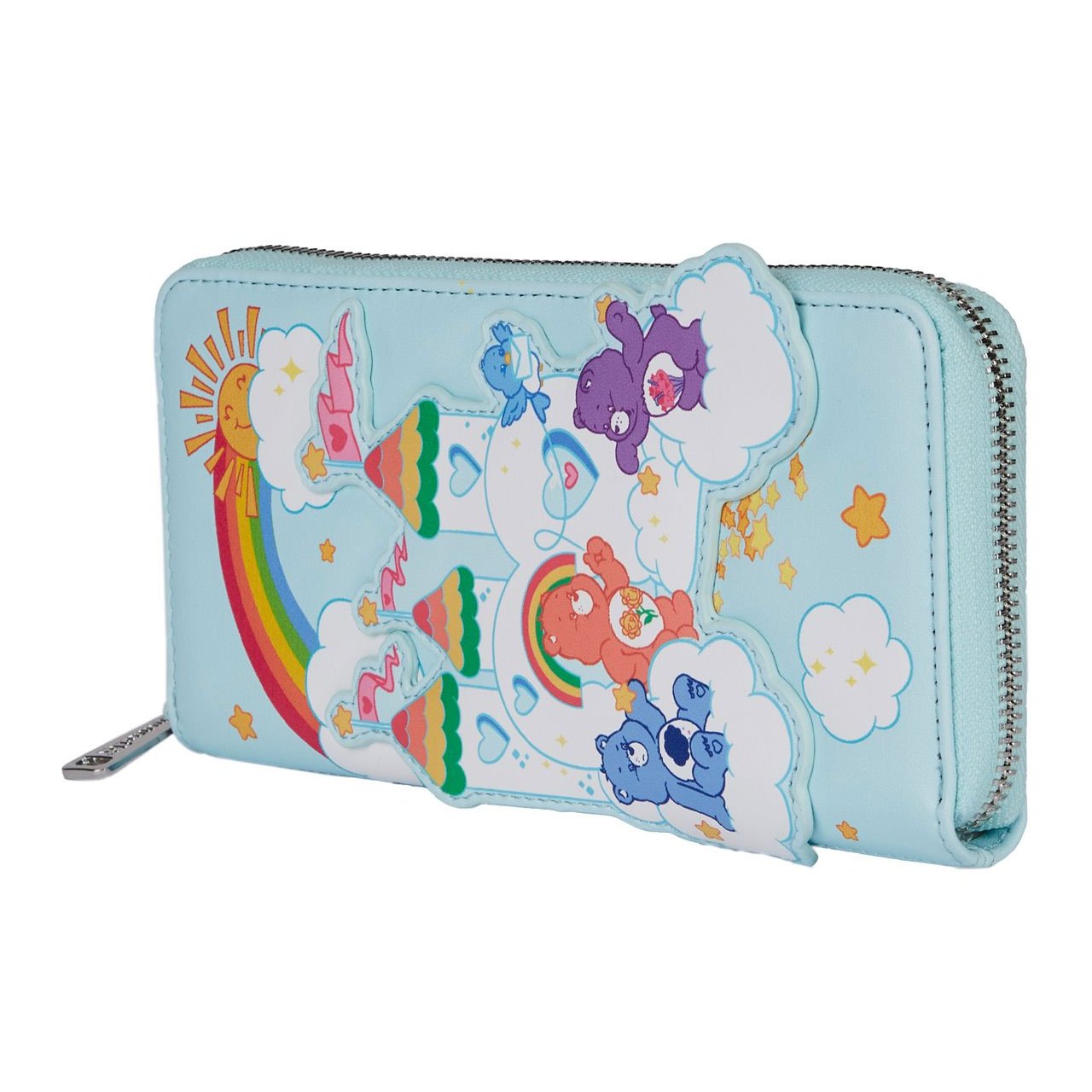 Loungefly Care Bears Care-A-Lot Castle Zip-Around Wallet