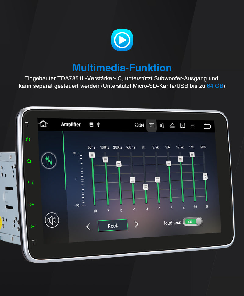 Autoradio citrouille