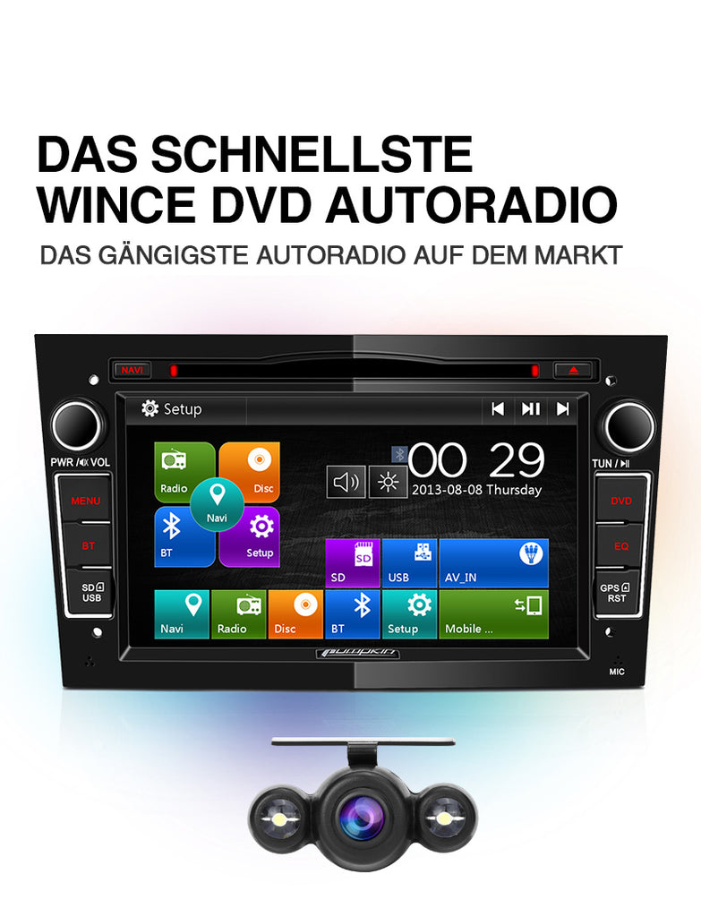 2 din autoradio opel
