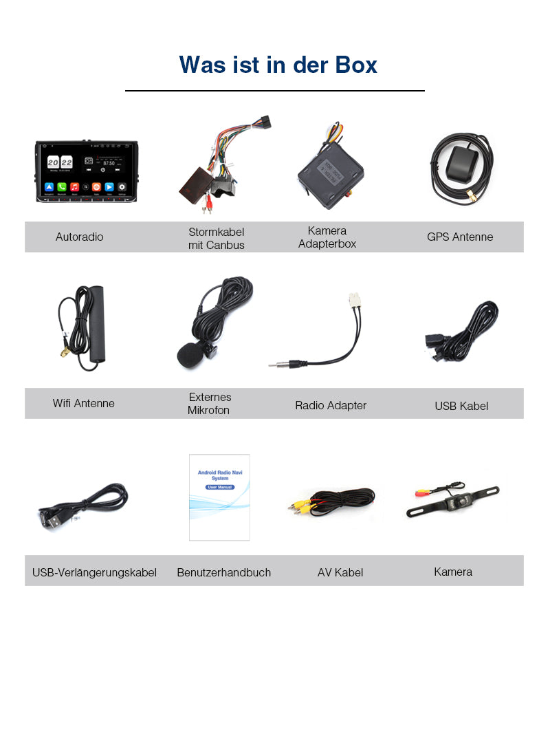 pumpkin 9 zoll android autoradio
