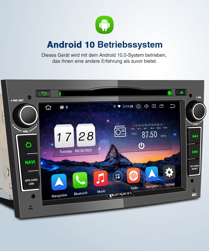 android 10 opel original radio