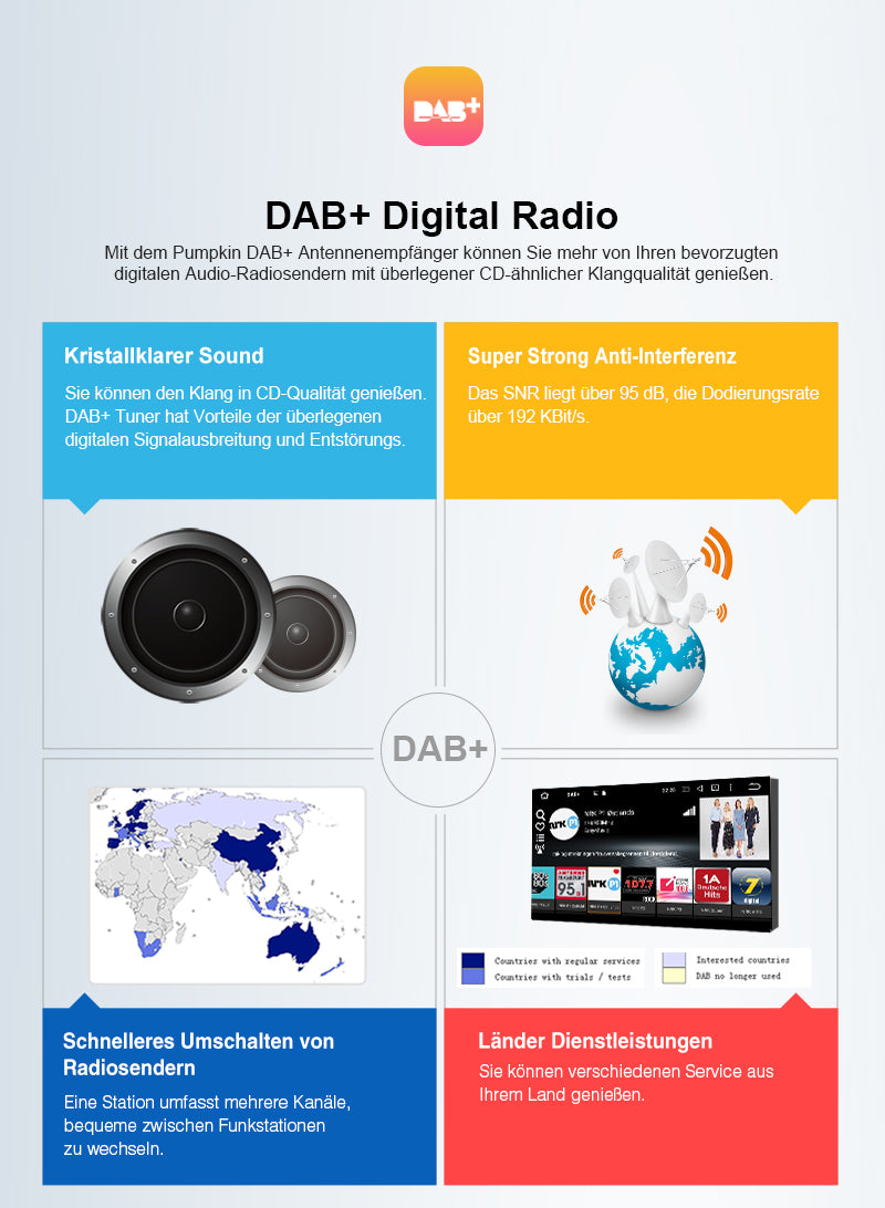 pumpkin Android 11 car radio