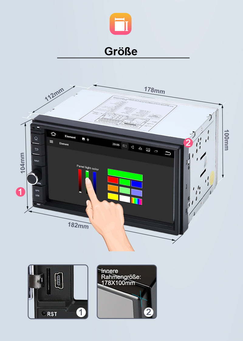 pumpkin Android 11 car radio