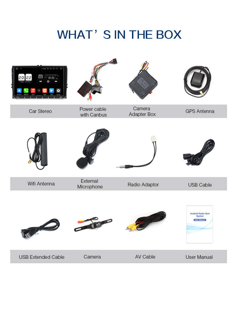 pumpkin vw android 11 car radio
