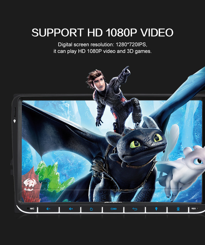 pumpkin vw android 11 car radio