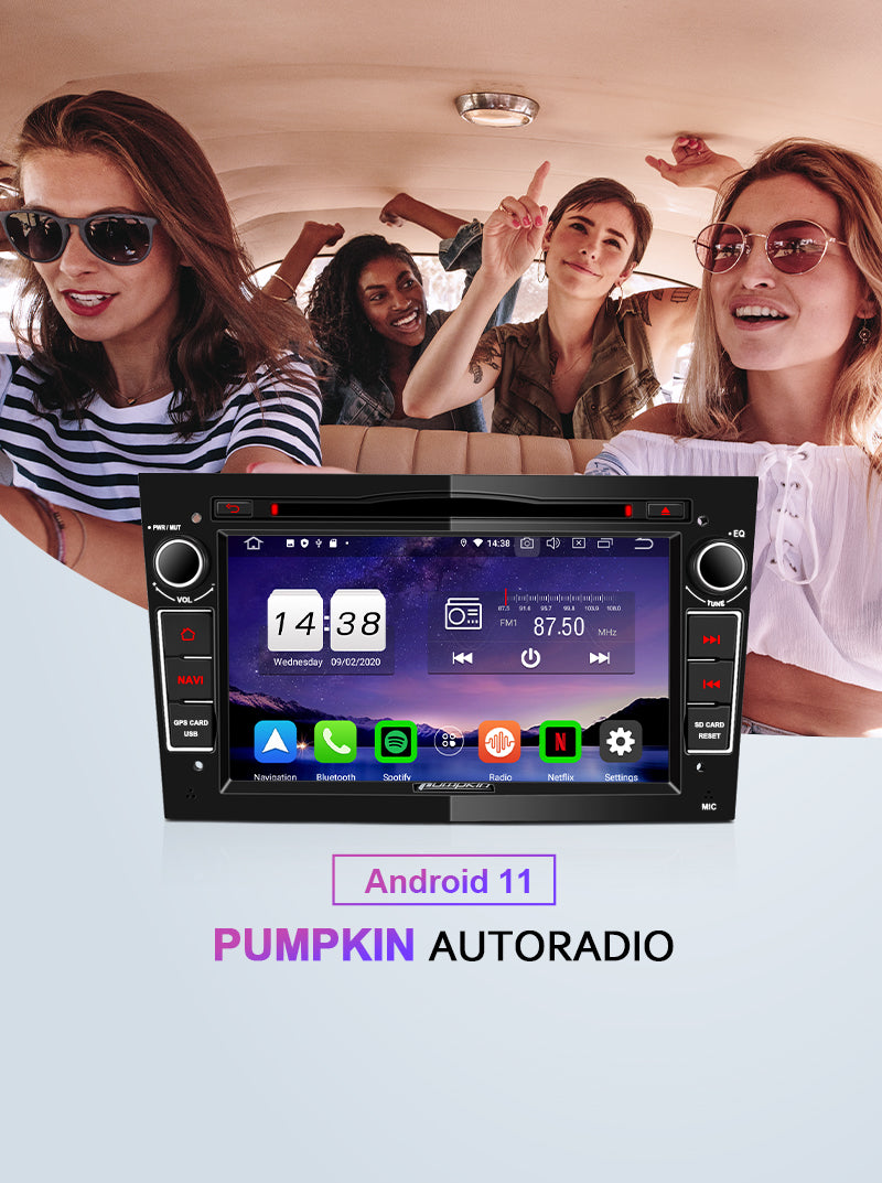 pumpkin Android 11 Autoradio