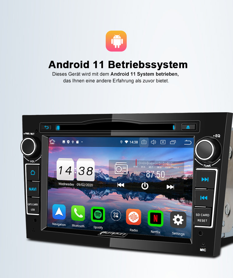 opel zafira tourer android radio