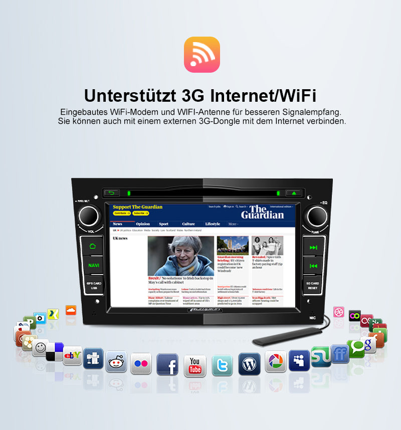 ESSGOO 2 Din Android Autoradio mit Carplay, DAB für Astra Corsa Zafira Meriva Antara Vectra ESSGOO 2 Din Android Autoradio mit Carplay, DAB für Astra Corsa Zafira Meriva Antara Vectra