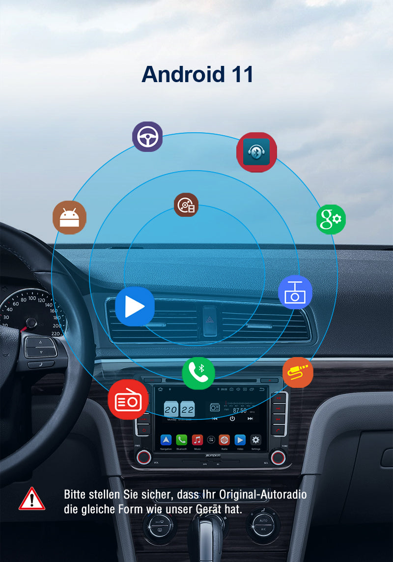 autopumpkin vw Android 11 autoradio