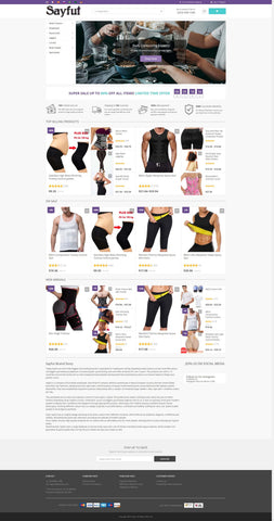 wordpress woocommerce dropshipping clothing store pc
