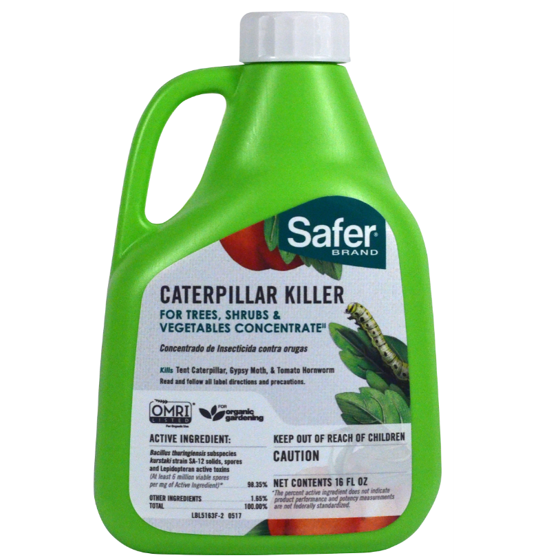 Safer - Caterpillar Killer Concentrate w/ B.t. 16 oz