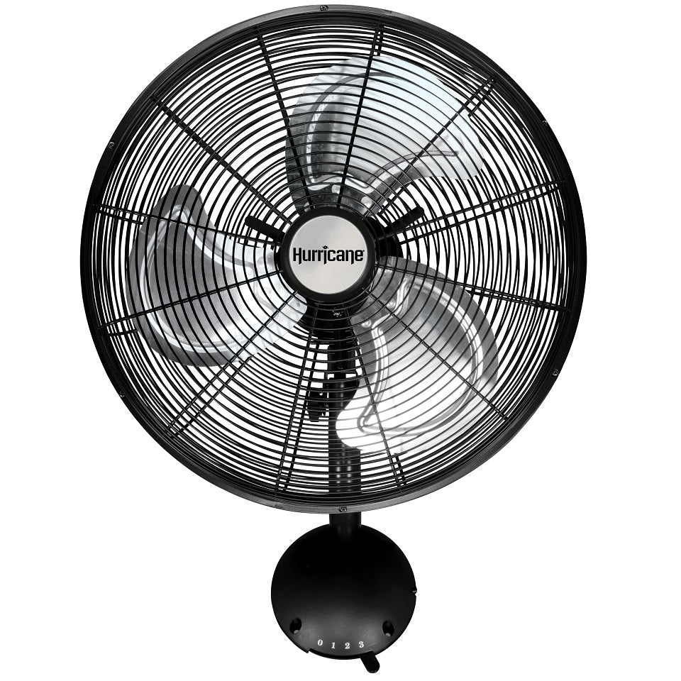 Hurricane - Pro High Velocity Oscillating Metal Wall Mount Fan 16