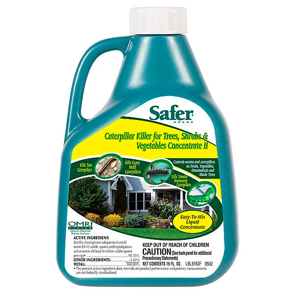 Safer - Caterpillar Killer Concentrate w/ B.t. 16 oz