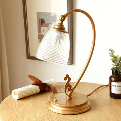 GALAXY RETRO GOLD TABLE LAMP