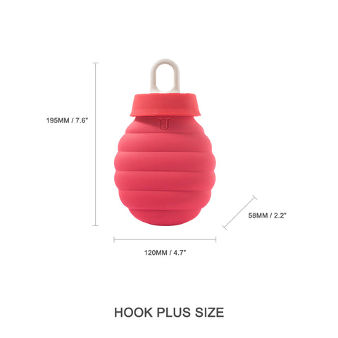 Silicone portable thermos, unique design, creativity, long heat preservation, pressure resistance, non-toxic and odorless