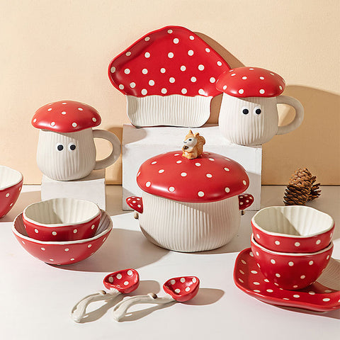 Mushroom Teapot Afternoon Tea Set – HGHOM