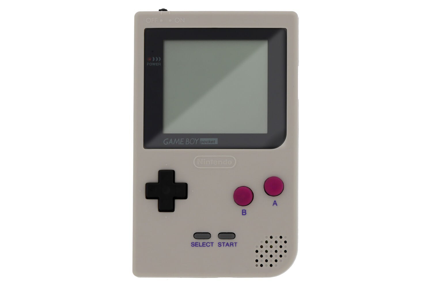 Authentic Nintendo GameBoy Pocket - Grey - 100% OEM