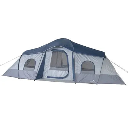 10-Person Cabin Tent, with 3 Entrances