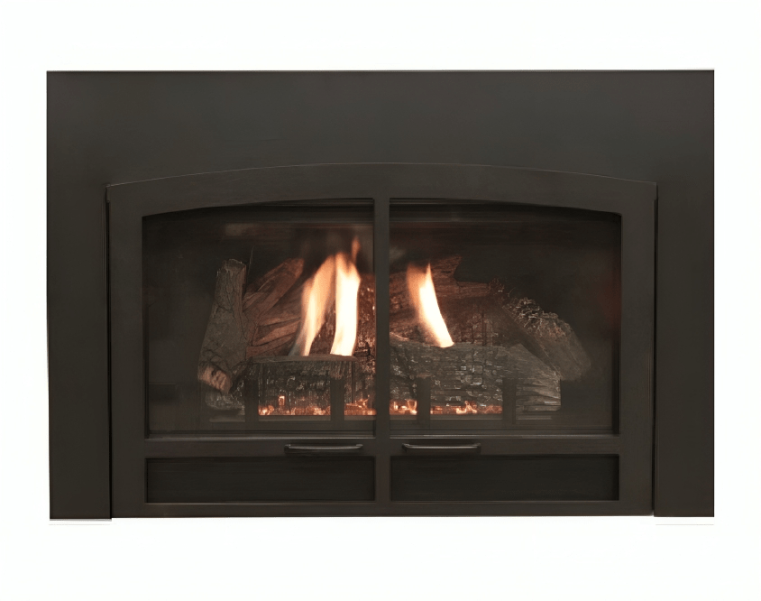 Empire White Mountain Hearth Innsbrook Large Horizon (non-operable doors), Black Front DFD28HBL