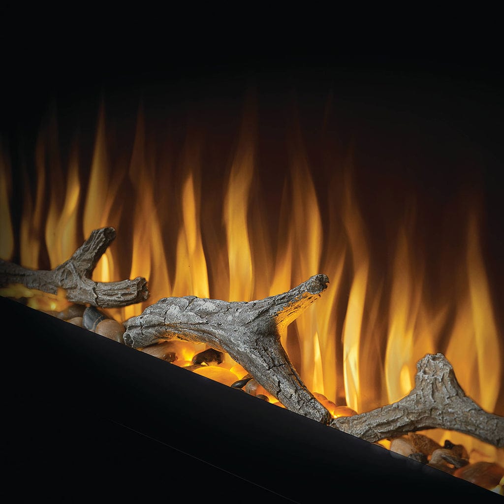 Napoleon Driftwood Log Set with Rocks For 60-Inch Trivista Pictura Series Electric Fireplace NEF-DRAK60