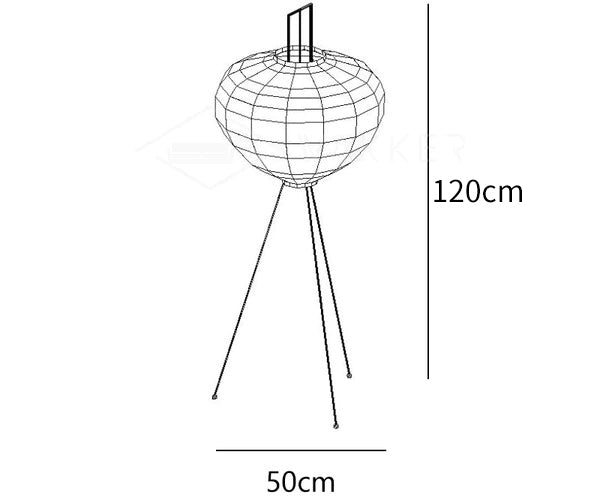 Akari 10A — size diagram