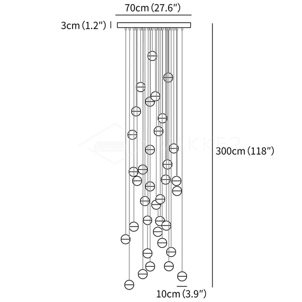 Discount ⌛ Vakkerlight Ball Crystal Pendant Light 🤩 125 Discount ⌛ Vakkerlight Ball Crystal Pendant Light 🤩 -Vakkerlight Sales Store