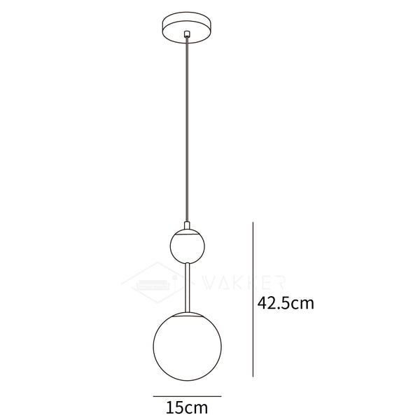Born Pendant Light dimensions