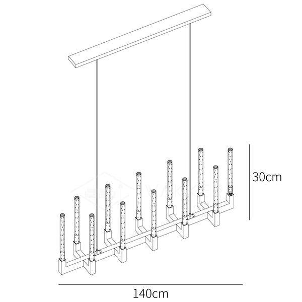 Coupon ๐ Vakkerlight Chandeliers Cannele Linear Chandelier ๐ 67 Coupon ๐ Vakkerlight Chandeliers Cannele Linear Chandelier ๐ -Vakkerlight Sales Store