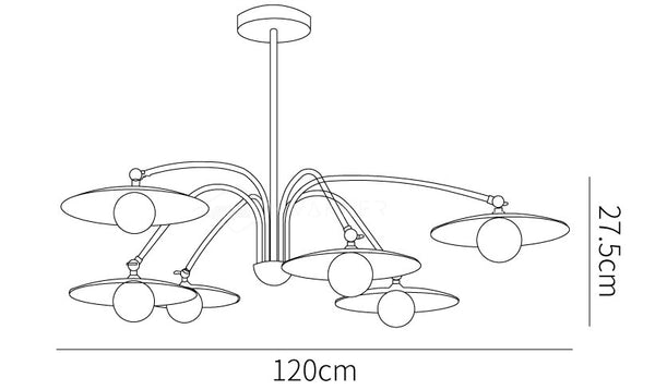 Promo 🎉 Vakkerlight Chandeliers Champignon Chandelier 🎁 72 Promo 🎉 Vakkerlight Chandeliers Champignon Chandelier 🎁 -Vakkerlight Sales Store